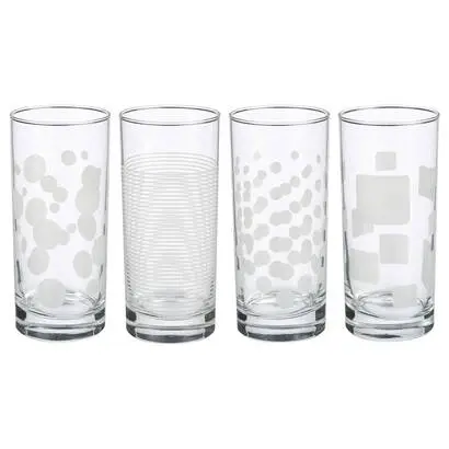 Produit De Marque Lot de 4 gobelets hauts"Toni'Eau"
