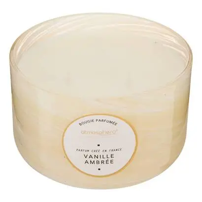 Livraison Express Bougie parfumée rond "Wavy"