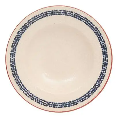 Assiette à pâtes"Morgane" Commande En Gros