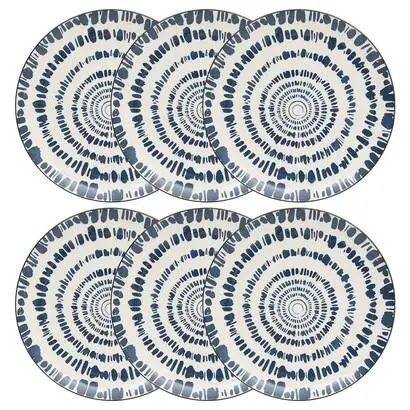 Prix Promo Lot de 6 assiettes plates "Umami"