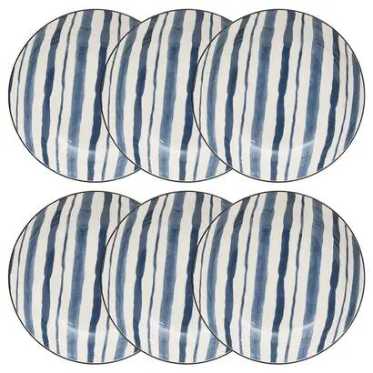 Vente Flash Lot de 6 assiettes creuses "Umami"