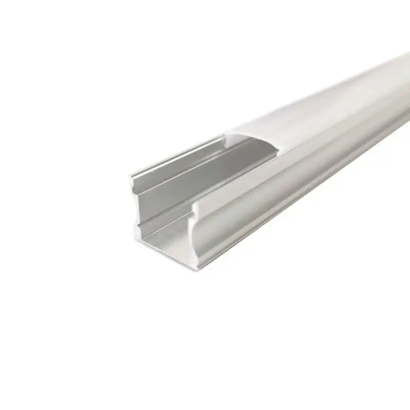 Marque Profilé Aluminium 2m pour Ruban LED Couvercle Opaque