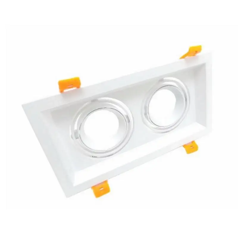Usine Directe Support Spot GU10 LED Encastrable Double Projecteur