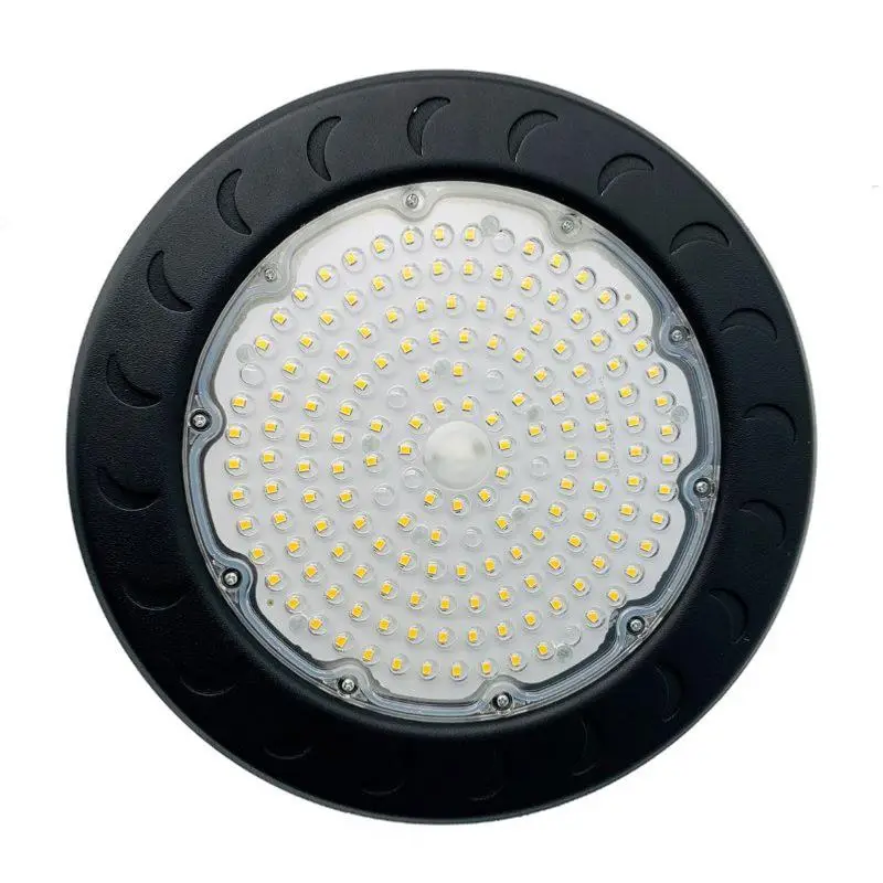 Prix Choc Suspension Industrielle HighBay UFO 150W IP65 NOIR