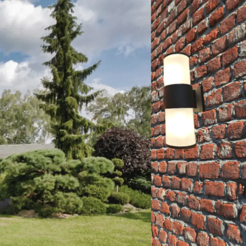 Applique Murale LED IP44 double faisceau E27 Opaque Commander Maintenant