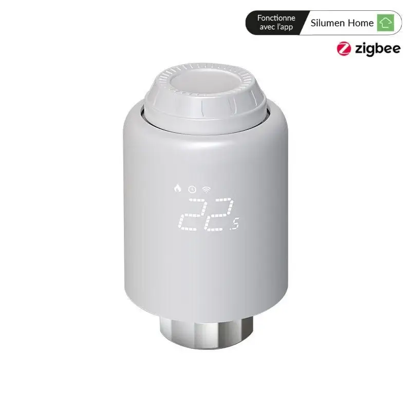 Usine Directe Tête Thermostatique Connectée ZigBee Universelle