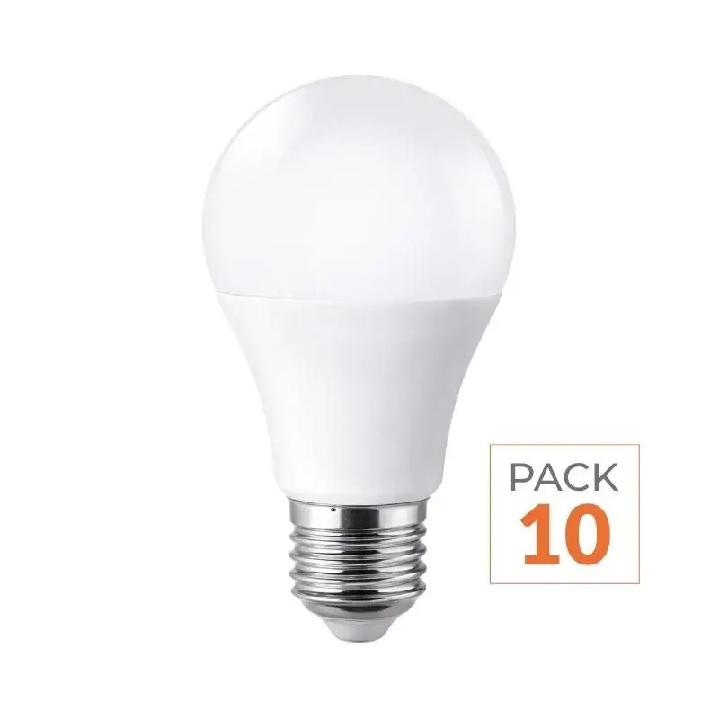 Ampoule E27 LED 8.5W A60 – Pack de 10 Jusqu&rsquo;à Épuisement Des Stocks