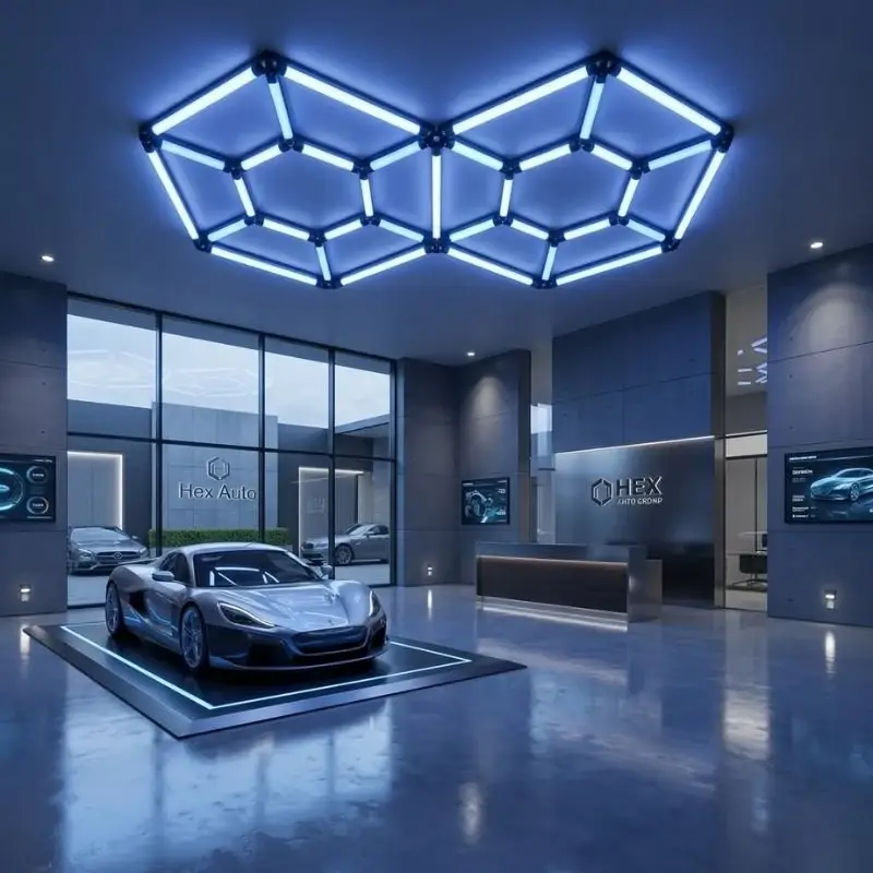 Offre Du Jour Kit 14 LED Hexagonal 315W - Forme Double Hexagone