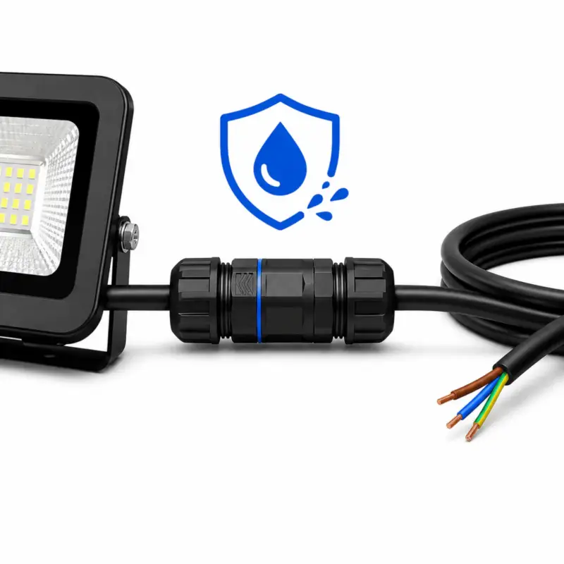 Extension de Câble 2m + Connecteur Étanche Solde