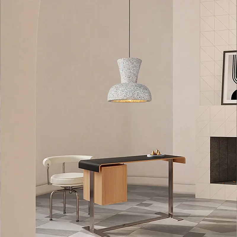 Offre Du Jour Lustre led nordique wabi sabi pour bar et décoration maison