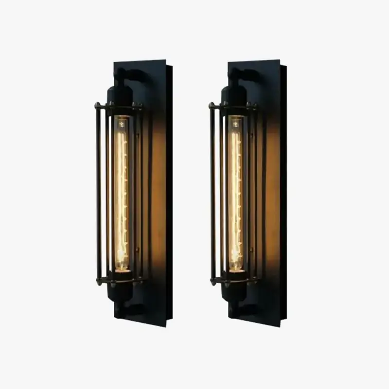 Retour Gratuit Applique murale style industriel rétro led pour décoration intérieure