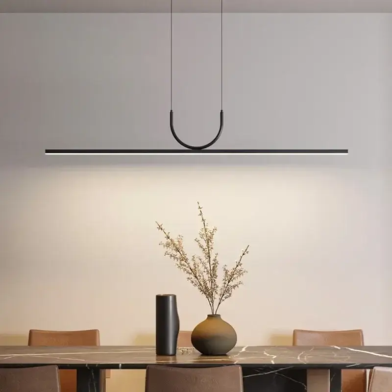 Lustres led modernes simples pour table luminaires suspendus Offre Du Jour