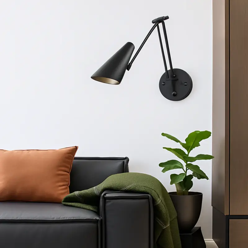 Réduction Modern folding telescopic dimmable led wall light for study