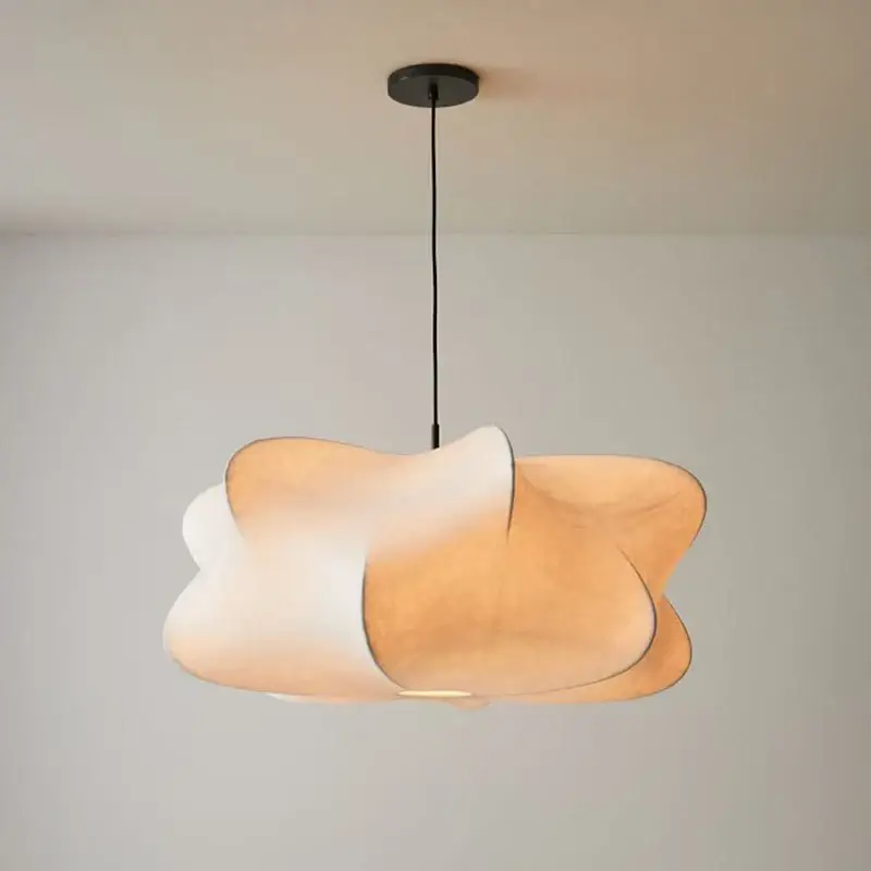 Prix Choc Creative silk pendant light wabi sabi style