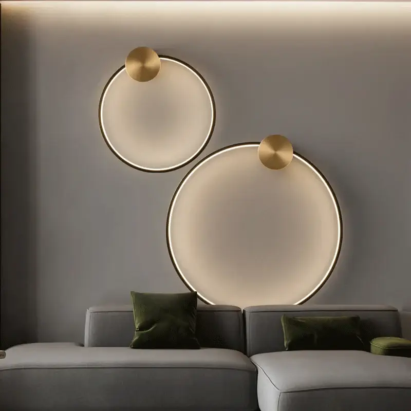 Soldes Copper wall light for a luxurious and creative ambience