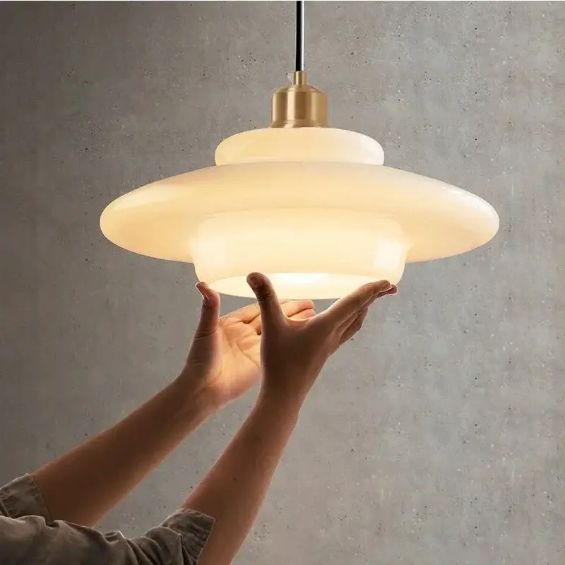 Minimalist glass chandelier for modern interior decor Vente Directe