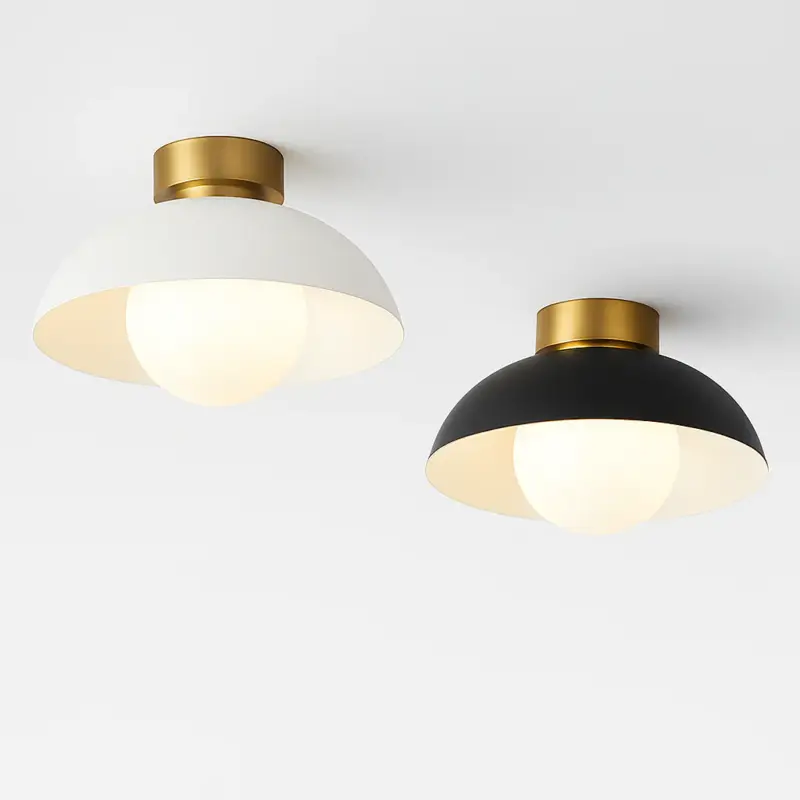 Certifié Minimalist iron led ceiling light for interior decoration