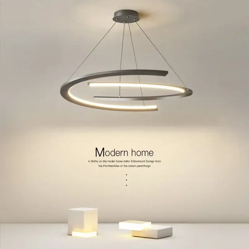Prix Bas Modern led pendant light for elegant interior décor