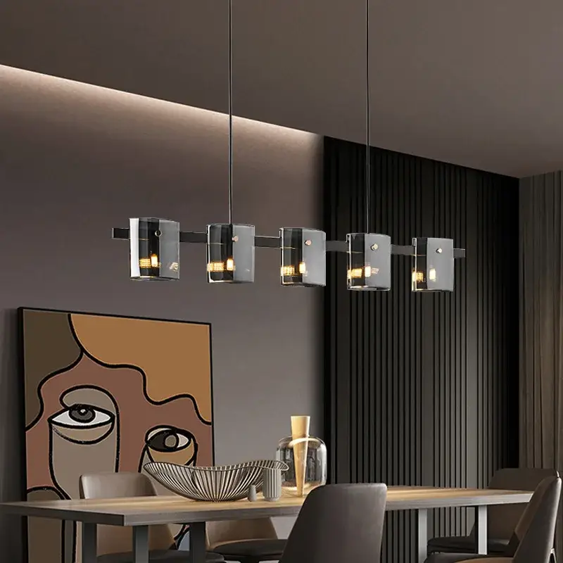 Acheter En Ligne Minimalist italian glass chandelier for modern lighting