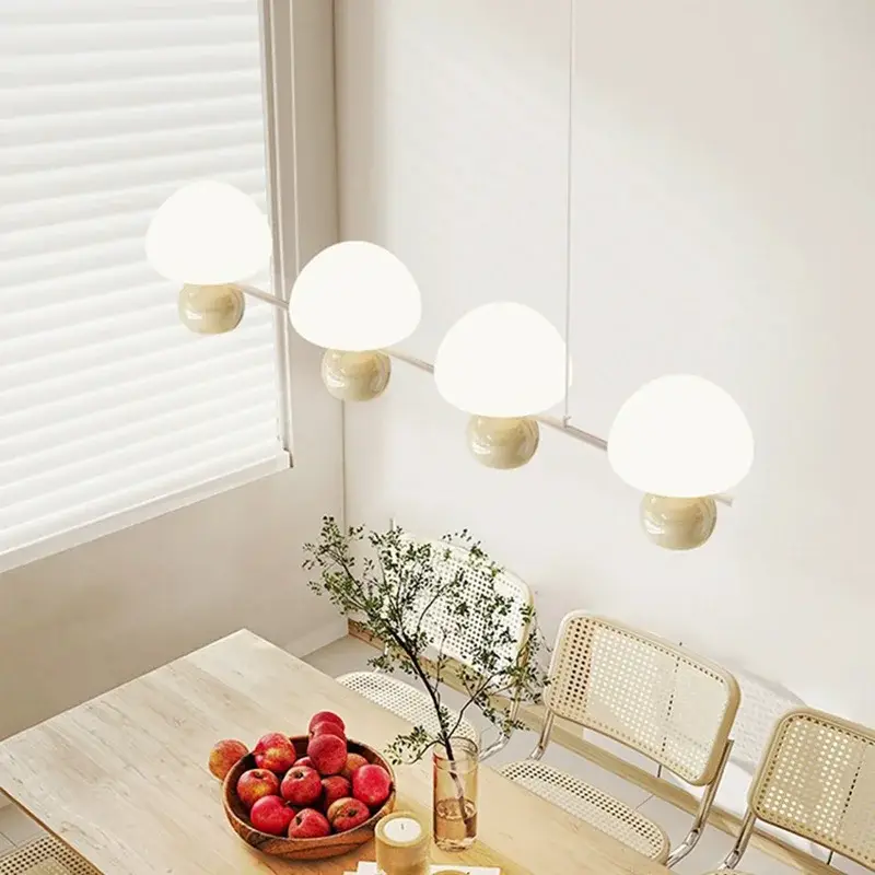 Modern adjustable white metal and glass pendant light Acheter En Ligne