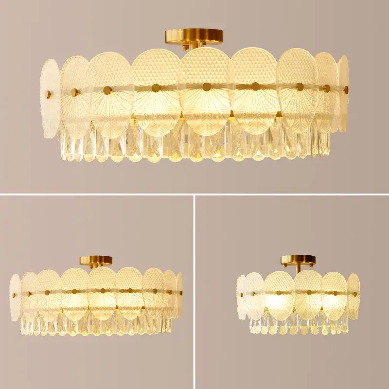 Commande En Gros Modern crystal pendant light for elegant interiors