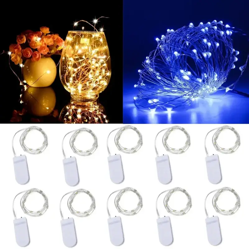 Acheter En Ligne Copper wire led string lights for festive decorations