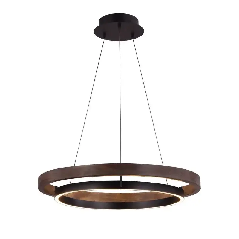 Nordic rings chandelier living room decor home led pendant light ki... Acheter En Ligne