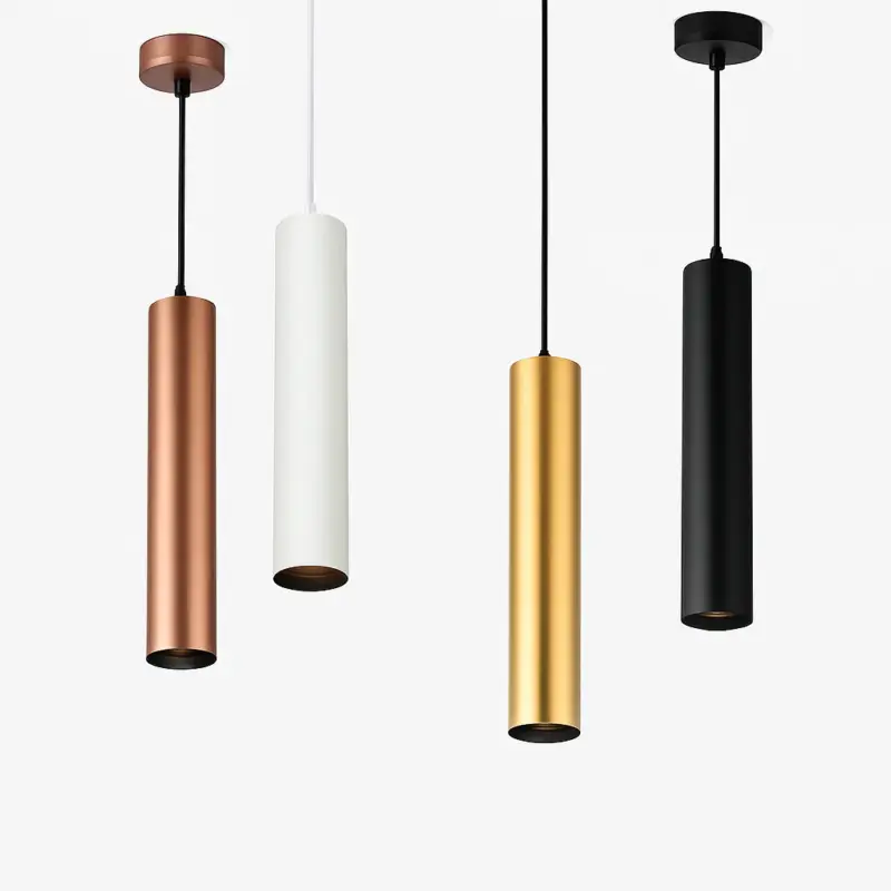 Cylindrical led tube pendant light for modern decor Offre Limitée
