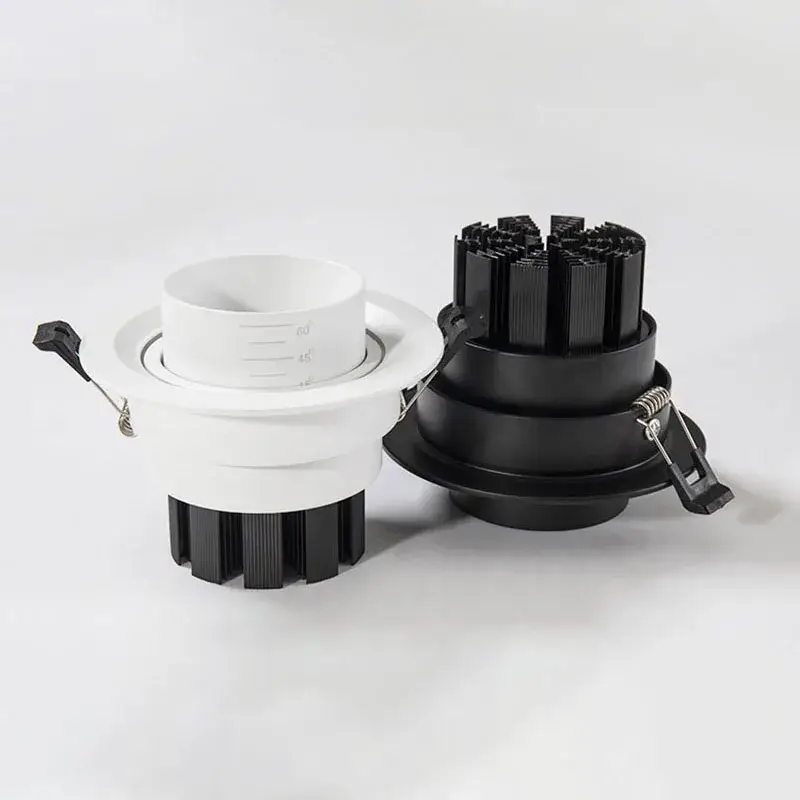 Commander Vite Recessed led spotlights with adjustable beam for indoor lighting