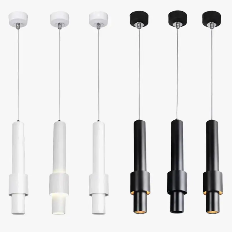 Expédié Aujourd'hui Nordic led long tube pendant light dimmable indoor lighting