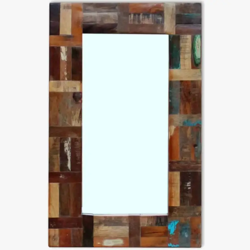 Authentique Solid wood mirror for elegant wall decoration