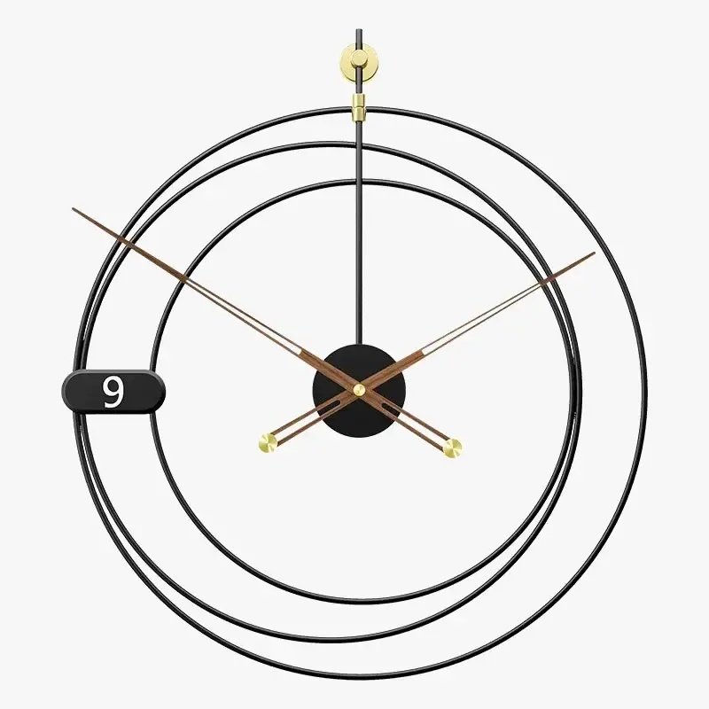 Modern design silent wall clock for home decor Satisfait Ou Remboursé