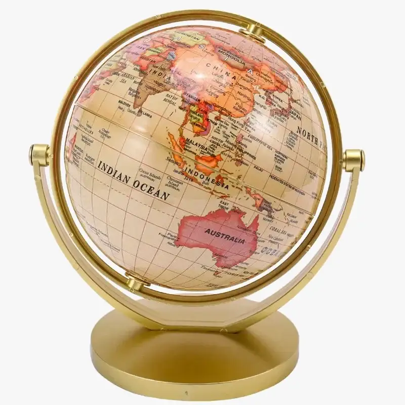 High definition retro universal globe for students and geography Prix Réduit
