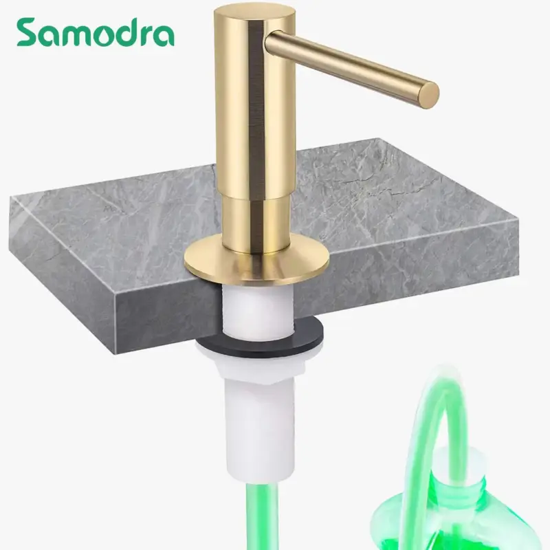 Brass soap dispenser extension tube kit Usine Directe