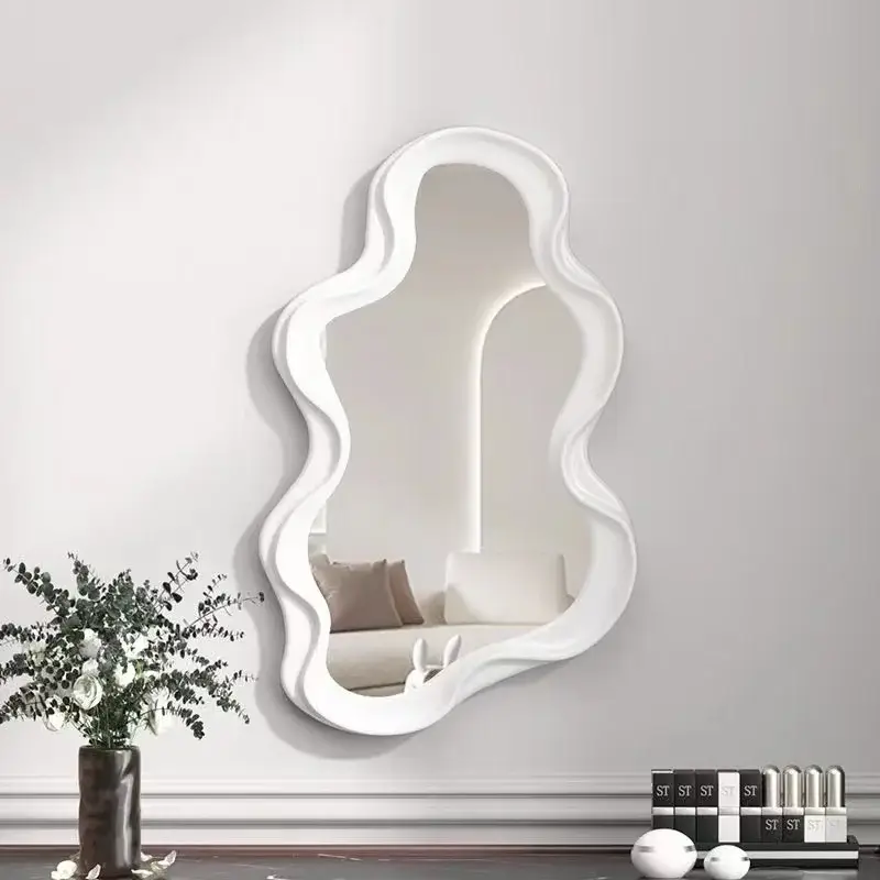 Bon Plan Kawaii cloud wall mirror for home decor and makeup