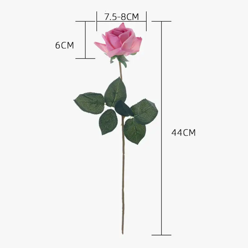 Realistic artificial roses for interior decoration Livraison Express