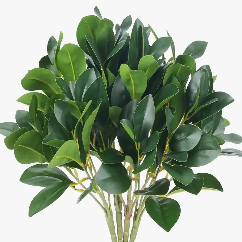 Artificial eucalyptus shrub decorative branches for garden and wedd... Satisfait Ou Remboursé