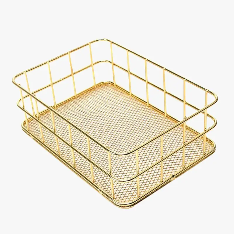 Metal makeup organiser for desk and cosmetics Nouveauté