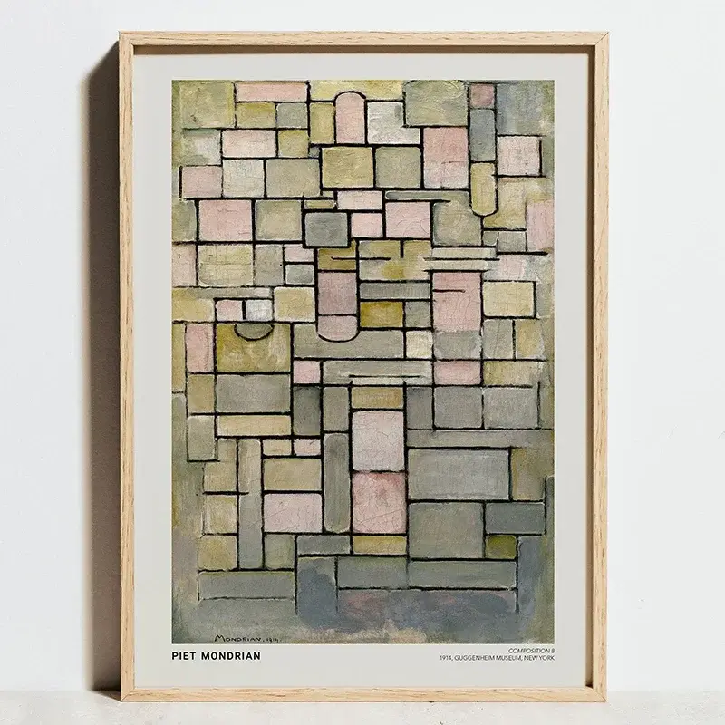 Livraison Express Geometric bauhaus posters abstract minimalist modern wall art