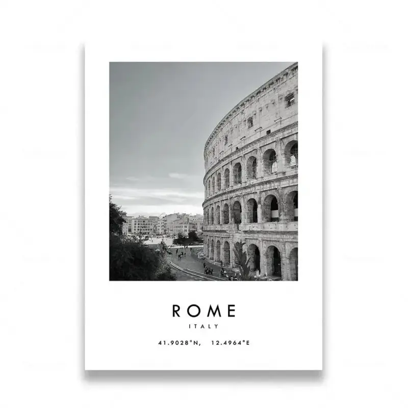 City travel photography poster urban landscape wall decoration Prix Promo