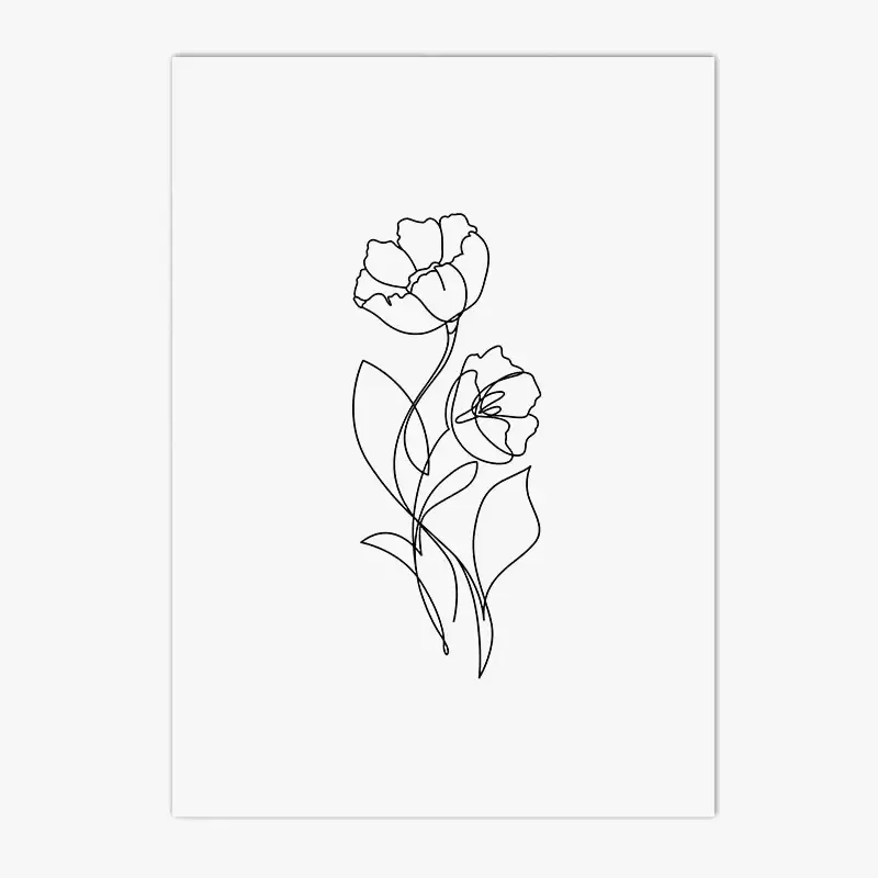 Abstract couple posters for minimalist home decor Achat Immédiat