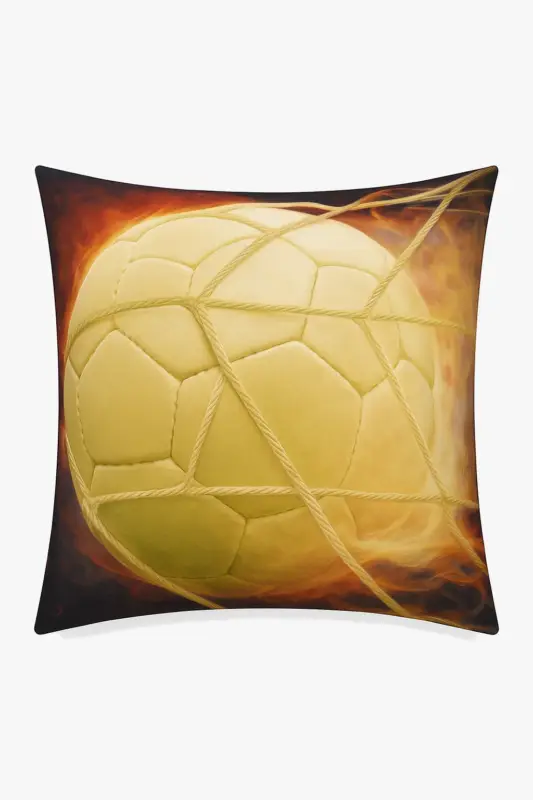 Football cushion cover for sports enthusiasts Nouvelle Collection