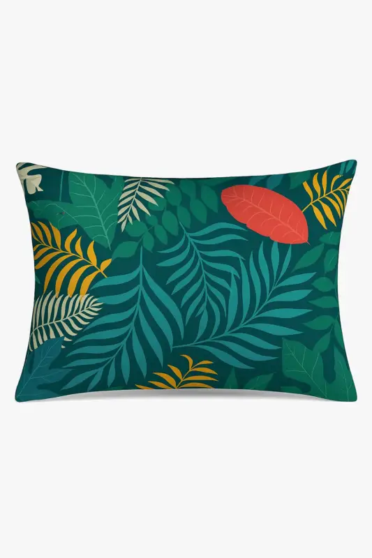 Remise Rectangular tropical green cushion cover 30 x 50 cm