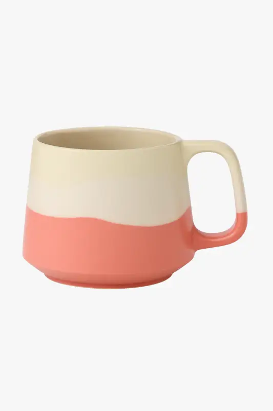 Prix Bas Handmade porcelain ceramic mug, elegant style for coffee