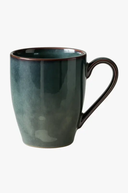 Large capacity minimal style ceramic mugs 350 ml Expédition Rapide