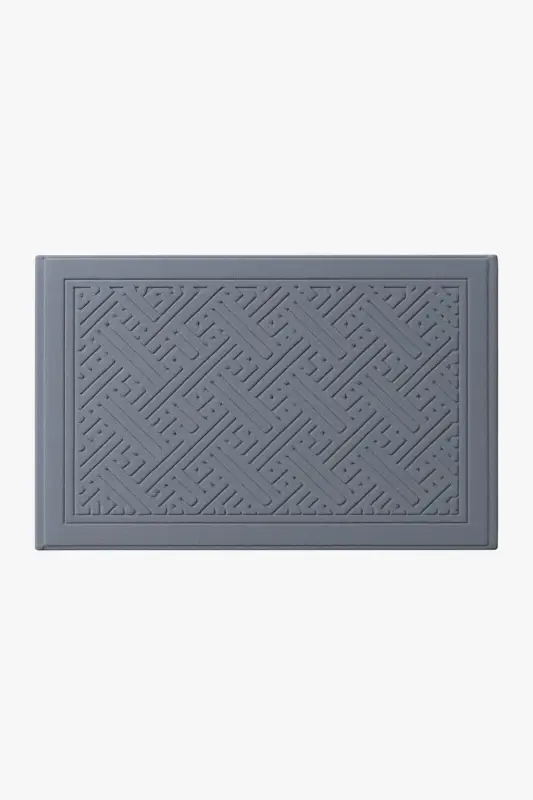 Thick cotton bath mat with modern cartoon design Commander Vite