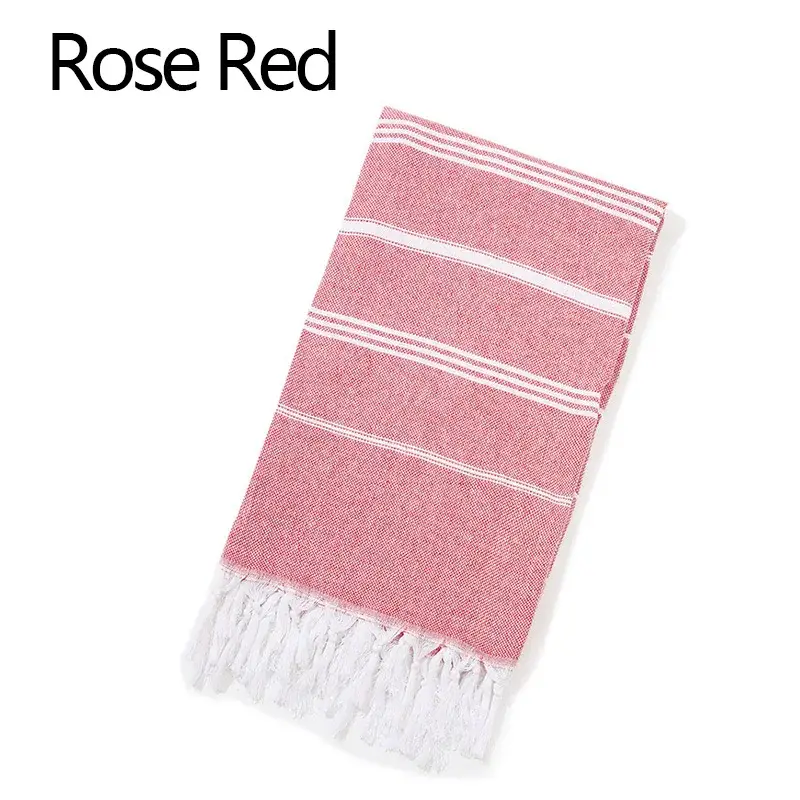 Extra large sand-free cotton beach towel Prix Bas