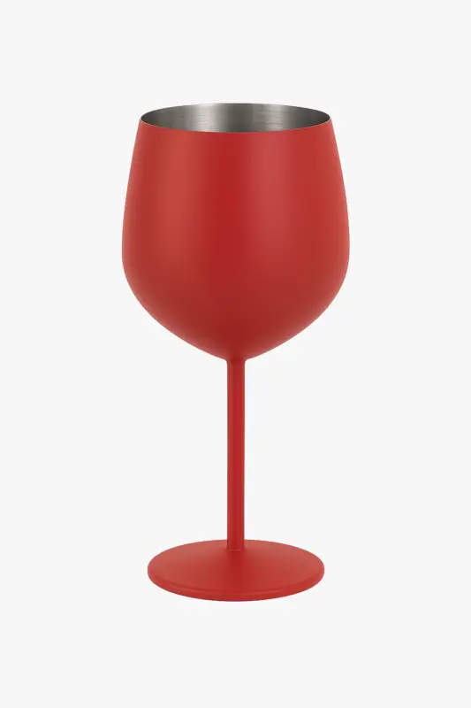 Super Prix Unbreakable stainless steel wine glass european style 500 ml
