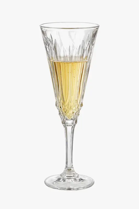 Retro luxury cocktail glass with elegant relief Populaire
