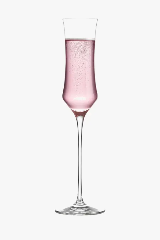 Satisfait Ou Remboursé Elegant hand-blown champagne flutes